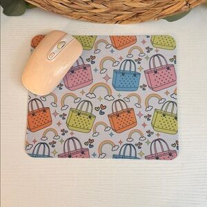 🆕 Colorful Tote Bag Mouse Pad